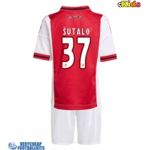 Ajax Josip Sutalo #37 Replica Home Minikit 2025-26 Short Sleeve (+ pants)
